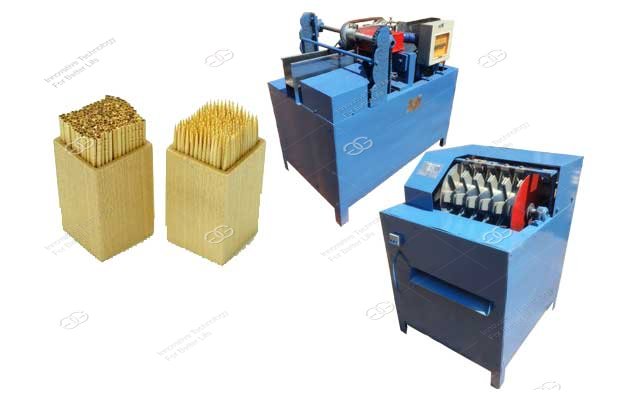 wood toothpick production line