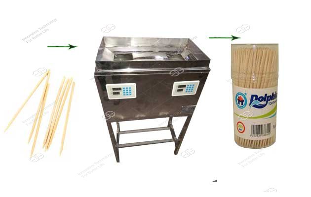 Toothpick Bottle Packing Machine|Bottle Toothpick Package Machine