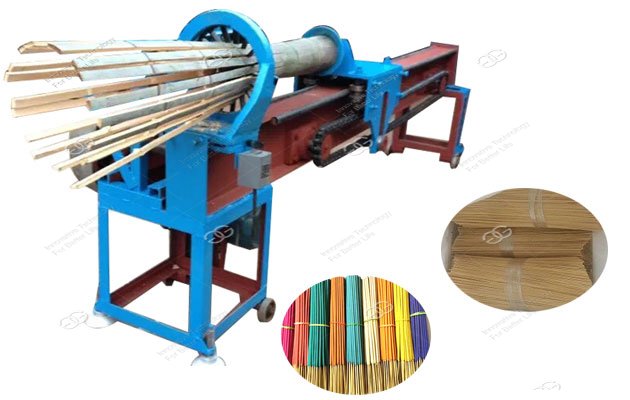 automatic agarbatti bamboo stick making machine